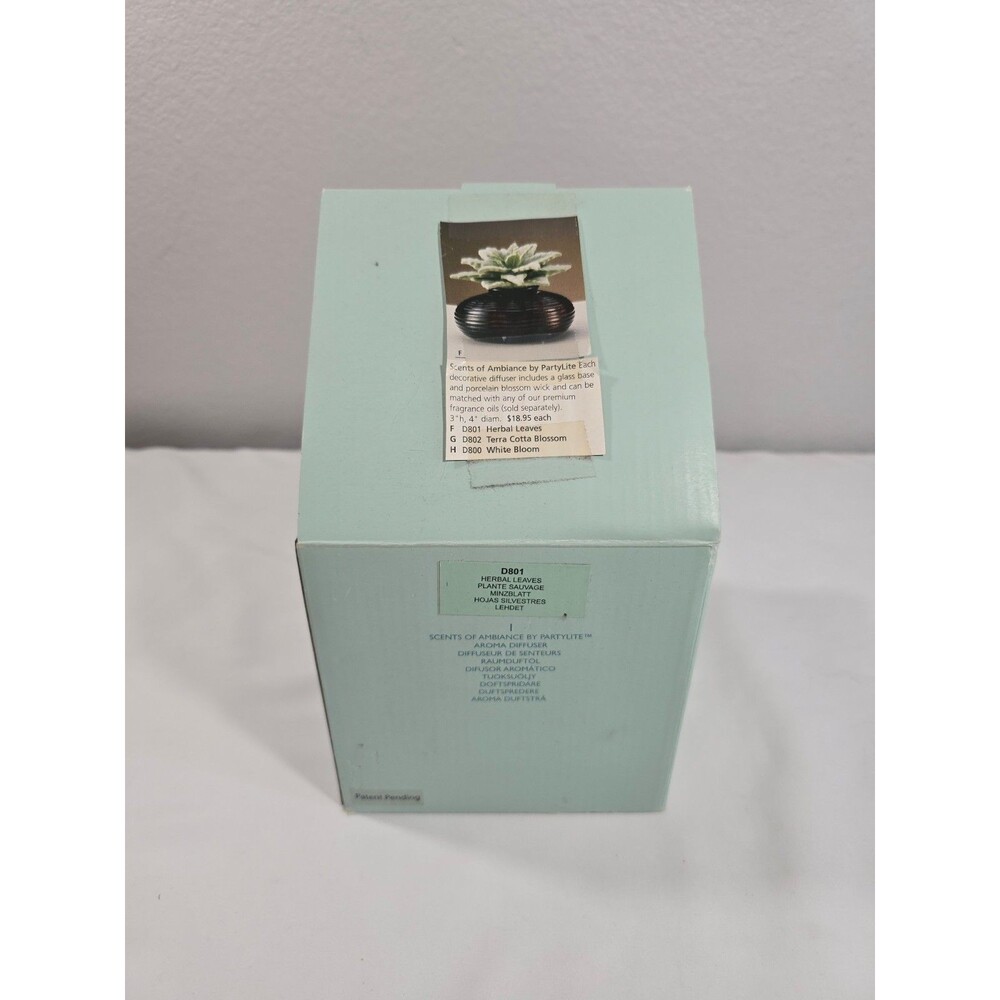 New PartyLite Scents Of Ambiance Herbal Leaves Retired NEW in box - Picture 1 of 7